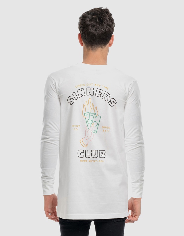 DVNT - Sinners Club Long Sleeve Tee