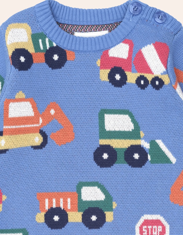 Huxbaby - Construction Pullover - Babies-Kids