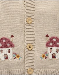 Purebaby - Toadstool Cardigan -Kids-Babies