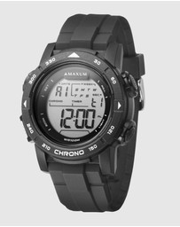 Maxum - Basalt Black Digital Watch