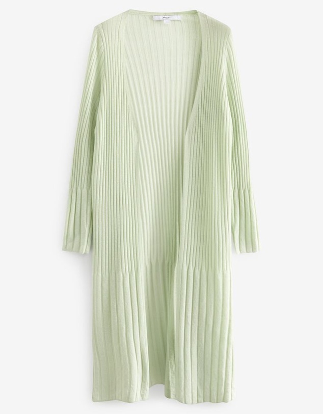 NEXT - Longine Linen Rib Cardigan