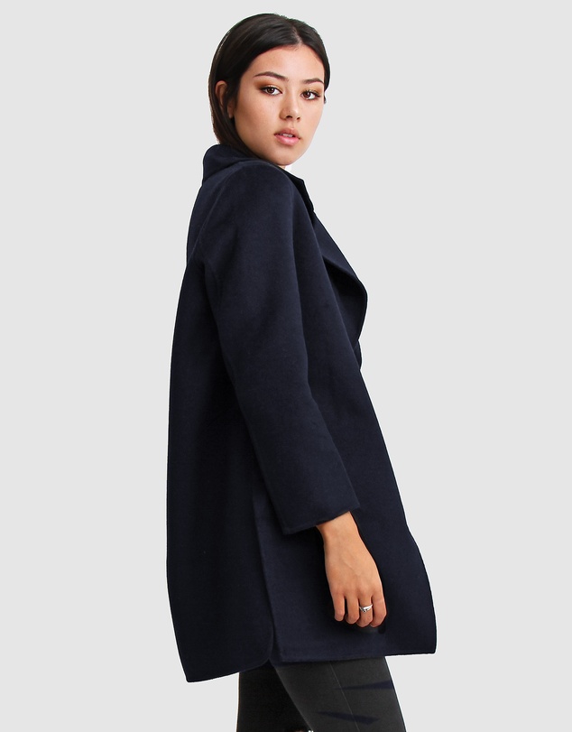 Belle & Bloom - Ex-Boyfriend Wool Blend Oversized Coat