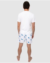 Sant And Abel - Men's Nathan Turner Quail Swim Shorts