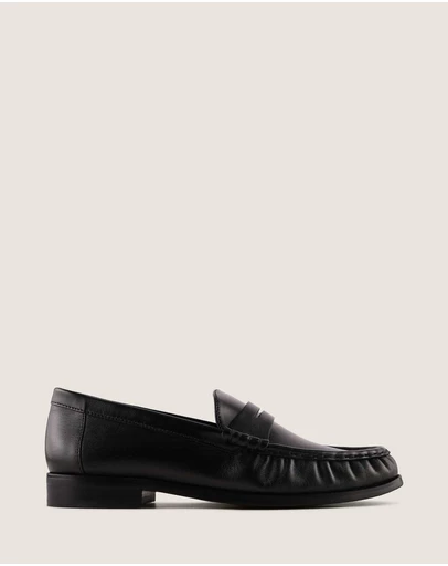 Shelly Shen - Loudi Loafers Black Leather