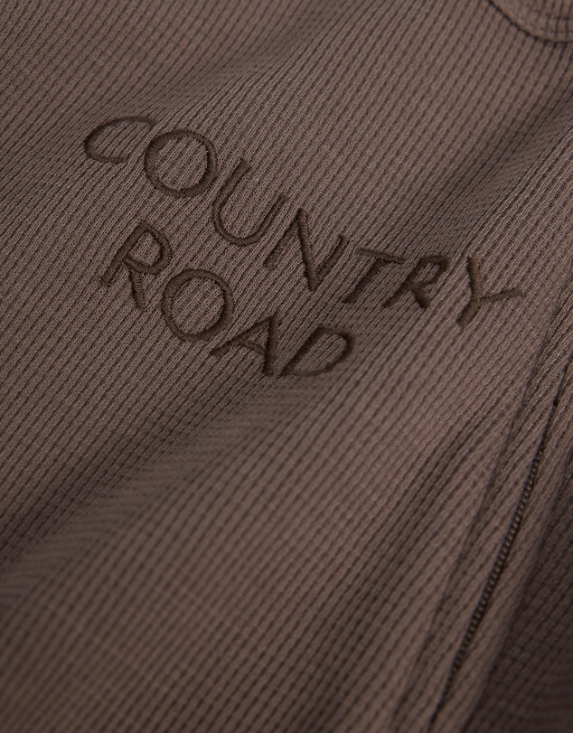 Country Road - Organically Grown Cotton Waffle Jumpsuit