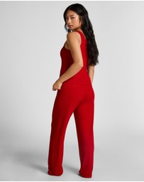 Hunkemoller - Brushed Jersey Rib Pants