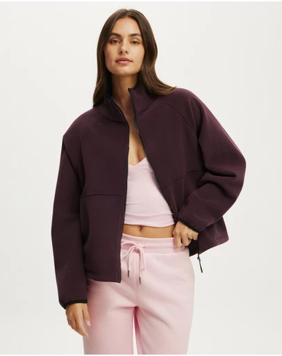 Cotton On Body Active - Polar Fleece Raglan Jacket