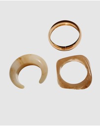 Honey and Beau - Nocturna Bangle Set