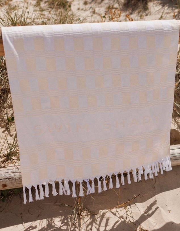 Swim Shady - Coconut Sands Beach Towel