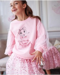 Rock Your Kid - Claris the Mouse Sweatshirt
