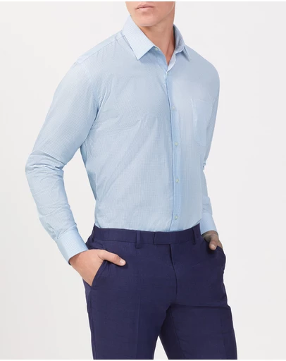 Van Heusen - Mini Poplin Check Shirt