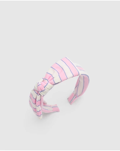 Seed Heritage - Stripe Bow Headband
