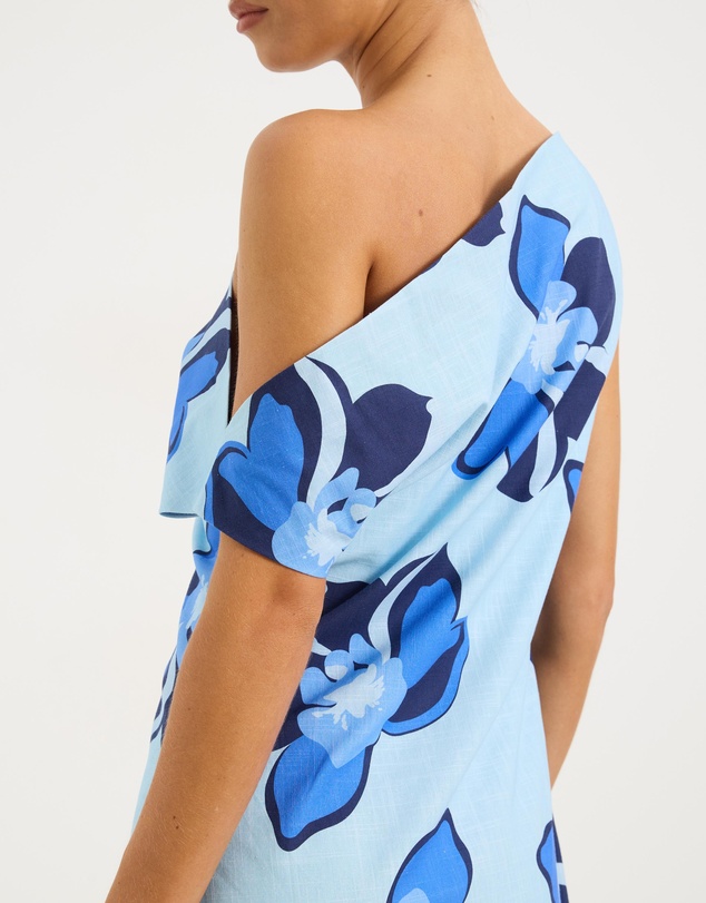 Calli - Ria Floral Print Mini Dress