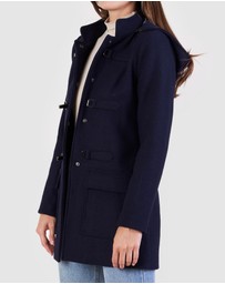 Amelius - Blaze Wool Hooded Jacket Coat