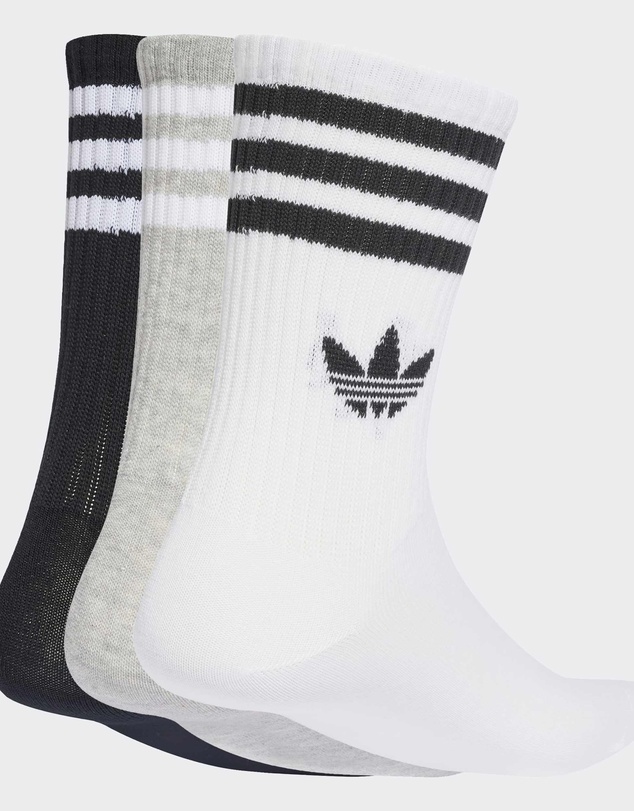 adidas Originals - 3-Stripes Crew Socks 3 Pairs Unisex
