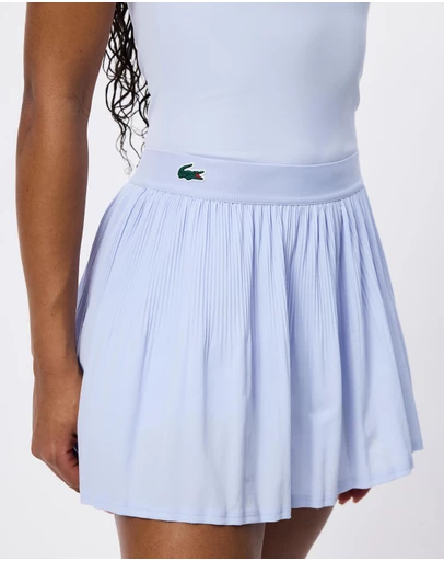 Lacoste - Players Diamond Weave Taffeta Skirt