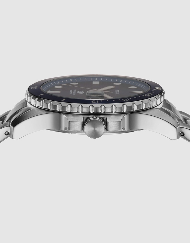 Fossil - Fossil Silver Tone Analogue Watch
