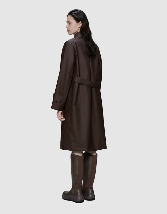 RAINS - Nara Long W Jacket Bark