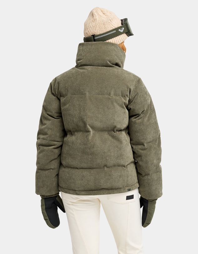 Roxy - Womens Snow Winter Rebel Cord Snow Jacket