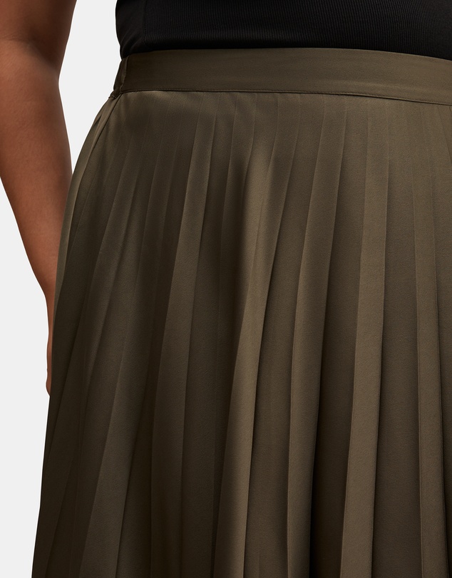 Forever New Curve - Delphine Curve Pleated Midaxi Skirt
