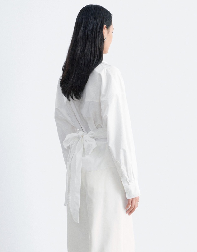 & Other Stories - Tie-Waist Cotton Shirt