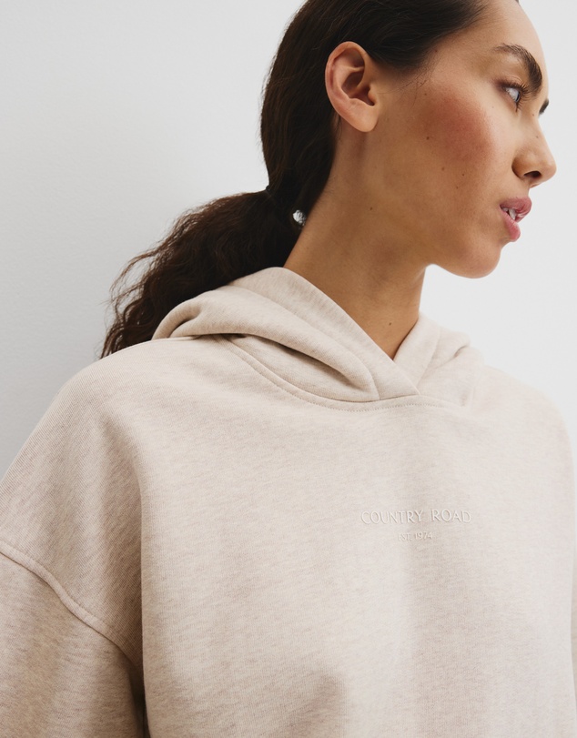 Country Road - Australian Good Earth Cotton Pull Over Hooded Sweat