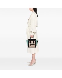 Pre-Loved by Azura Reborn - Pre-Loved Micro Tricolor Leather Luggage Tote