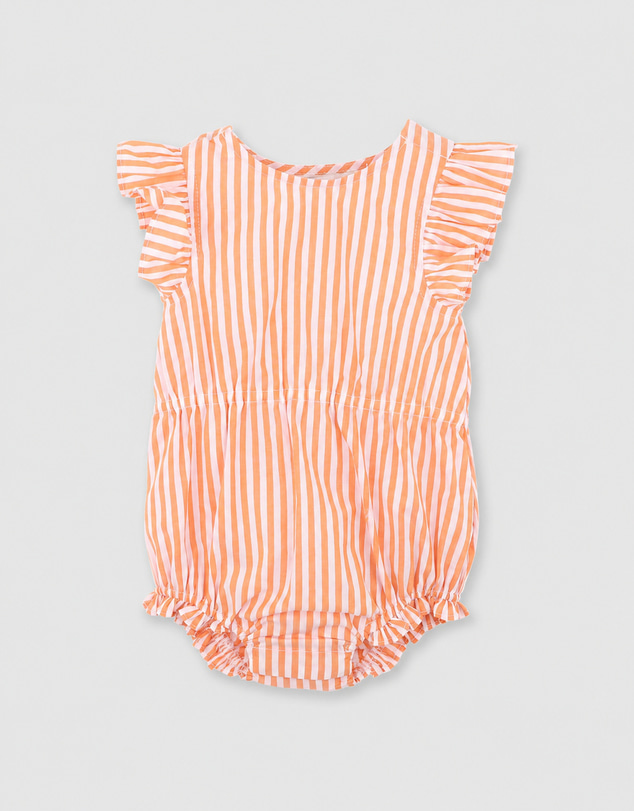 Bebe by Minihaha - Paradiso Woven Stripe Bodysuit