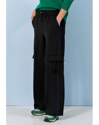 NEXT - Side Stripe Wide Leg Trousers