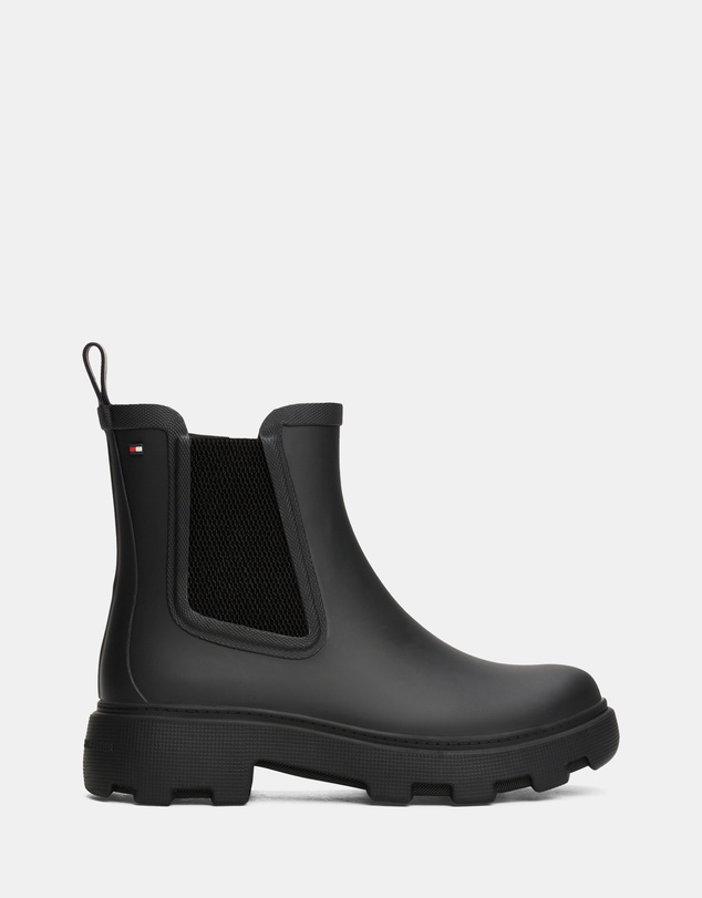 Tommy Hilfiger - Rubber Flag Cleated Rainboots - Women's
