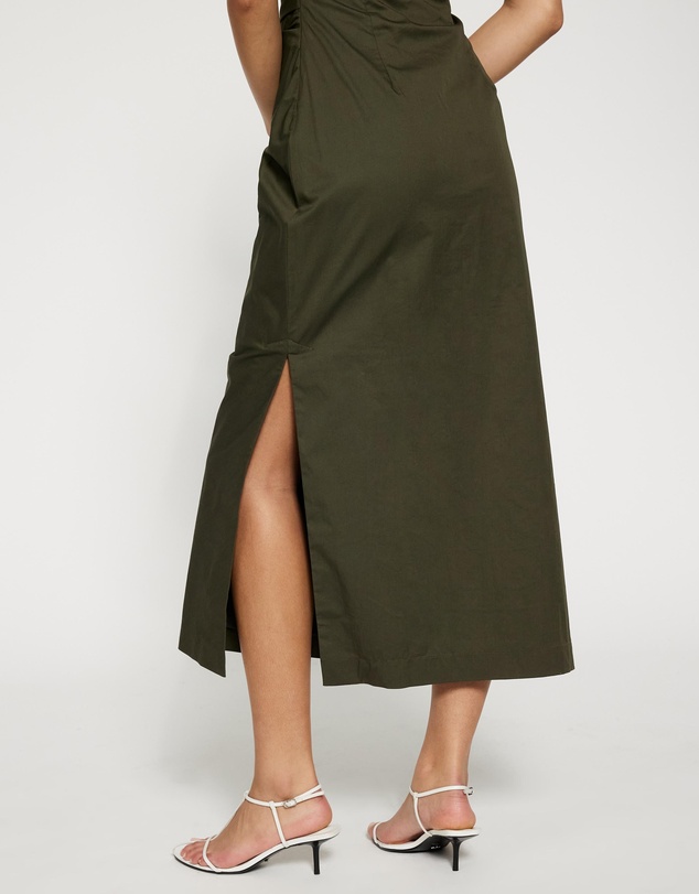 Lover - Tianah Tuck Detail Midi Dress
