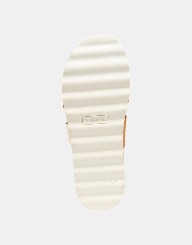 Vionic - Brandie Flatform Slide - Marmalade Metallic