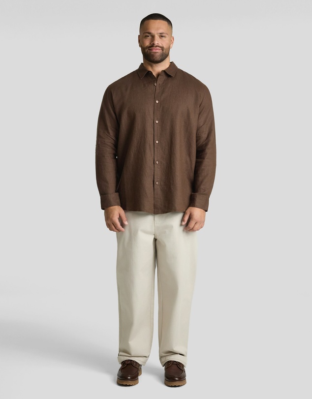Johnny Bigg - Resort Relaxed Fit Linen Shirt