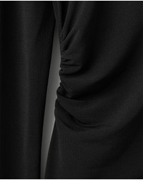 M.N.G - Strapless T-Shirt With Metallic Detail