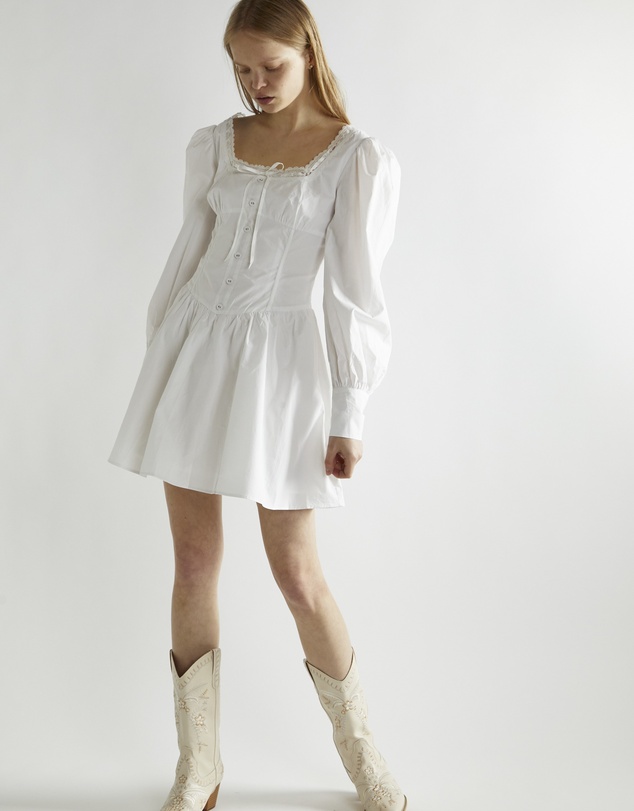 Glamorous - Corset style waist mini dress