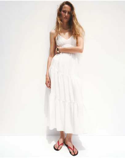 M.N.G - A-Line Dress with Frills