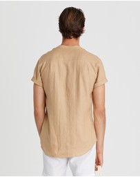 Aqua Blu Australia - Caramel Aaron Shirt