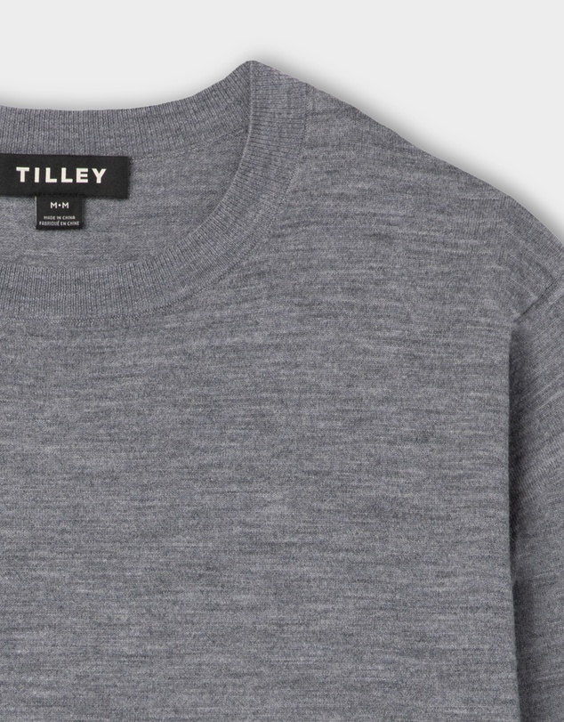 Tilley - Mens Stretch Merino Crew