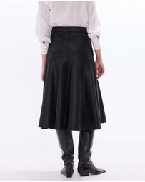 Marcs - Cosmic Coated Denim Skirt