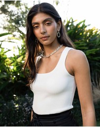 Forcast - Vivi Rib Knit Tank Top