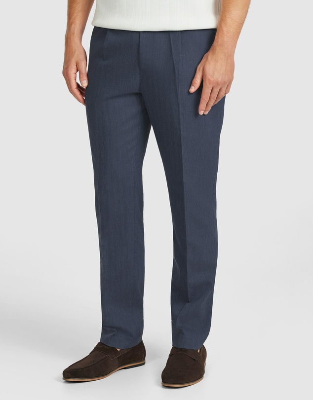 Tarocash - Palisade Pleat Linen Pant