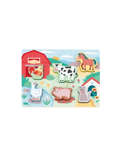 Bello - Touch and Feel Farm Puzzle