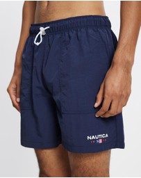 NAUTICA - 1983 Flag Swim Shorts