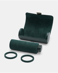 Wolf - Wolf British Racing Green Triple Watch Roll