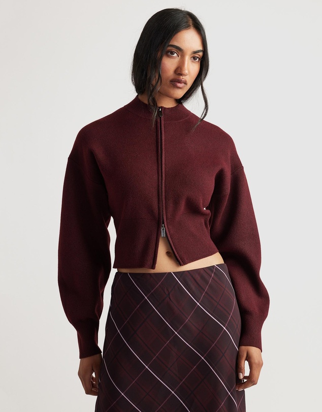 Decjuba - Zoey Zip Knit Jumper