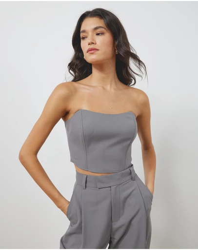 Atmos&Here - Lina Bustier Crop Top
