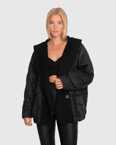 Belle & Bloom - Only You Quilted Utility Jacket