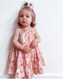 WITH LOVE FOR KIDS - Cotton Muslin Dress - Babies - Kids