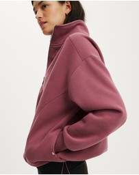 Cotton On Body Active - Plush Half Zip Sweatshirt