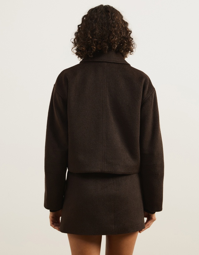 Atmos&Here - Miranda Wool Blend Short Coat